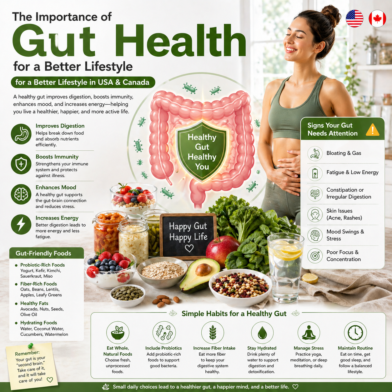 The Importance of Gut Health for a Better Lifestyle in USA & Canada
