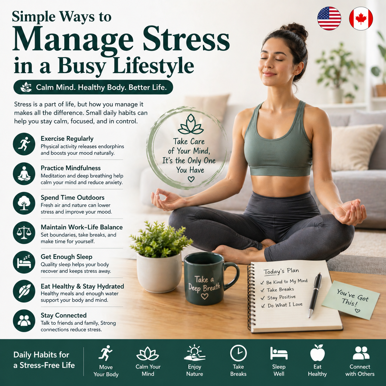 Simple Ways to Manage Stress in a Busy Lifestyle